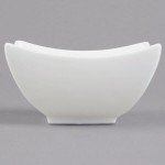 Arcoroc R0735 Appetizer 4.5 oz. White Square Porcelain Dish by Arc Cardinal - 24/Case