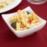 Arcoroc R0735 Appetizer 4.5 oz. White Square Porcelain Dish by Arc Cardinal - 24/Case
