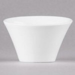 Arcoroc R0735 Appetizer 4.5 oz. White Square Porcelain Dish by Arc Cardinal - 24/Case