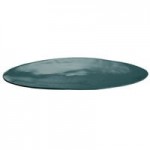 TableCraft CW2210HGN Hunter Green Cast Aluminum King Fish Platter