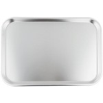 Vollrath 80170 Oblong Stainless Steel Serving / Display Tray - 17 1/8