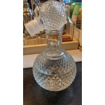 Acopa 32 oz. Cut Glass Tower Whiskey Decanter