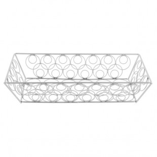 American Metalcraft LDLC1362 Loop-D-Loop Rectangular Basket Chrome - 13 American Metalcraft LDLC1362 Loop-D-Loop Rectangular Basket Chrome - 13