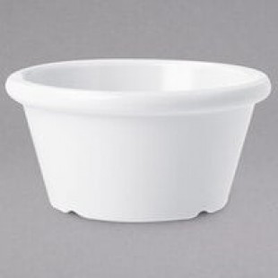 Corona by GET Enterprises PA1101807324 Actualite 6.4 oz. Bright White Porcelain Ramekin - 24/Case Corona by GET Enterprises PA1101807324 Actualite 6.4 oz. Bright White Porcelain Ramekin - 24/Case