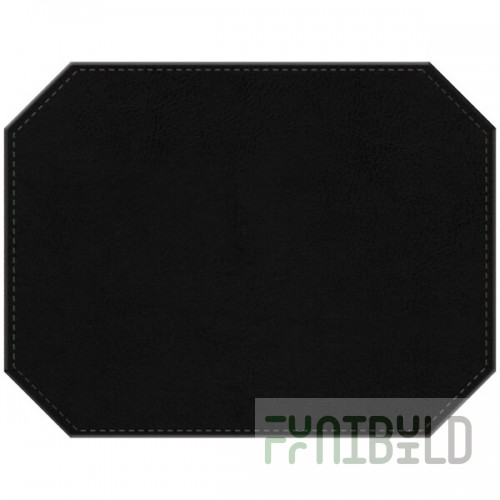 H. Risch, Inc. PLACEMATDXOCT-TAMBLACK Tamarac 16