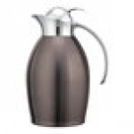 Service Ideas Nicollet 33.8 oz. Dark Tungsten Stainless Steel Insulated Carafe / Server with Push Button Lid NIC10BSPBDT Service Ideas Nicollet 33.8 oz. Dark Tungsten Stainless Steel Insulated Carafe / Server with Push Button Lid NIC10BSPBDT