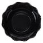 Cambro SRB13110 13 oz. Black Plastic Swirl Bowl - 24/Case