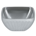 Vollrath 47684 Fluted Double Wall Square 8.2 Qt. Serving Bowl Vollrath 47684 Fluted Double Wall Square 8.2 Qt. Serving Bowl
