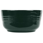 TableCraft CW3180HGN 6.75 Qt. Hunter Green Cast Aluminum Fruit Bowl