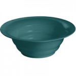 TableCraft CW3180HGN 6.75 Qt. Hunter Green Cast Aluminum Fruit Bowl