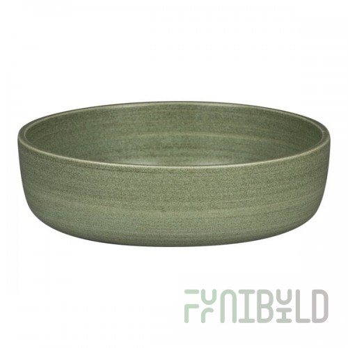 RAK Porcelain Rakstone Selva 77.29 oz. Dark Green Porcelain Bowl - 2/Case