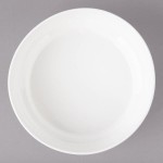 Bon Chef 1500000P Mid Century 32 oz. White Porcelain Curved Bowl - 24/Case Bon Chef 1500000P Mid Century 32 oz. White Porcelain Curved Bowl - 24/Case