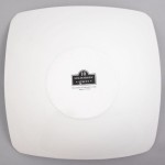 10 Strawberry Street WTR-10SQCPBWL Whittier 32 oz. White Square Porcelain Coupe Bowl - 12/Case