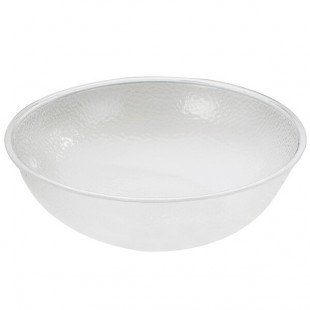 Cal-Mil 401-15-34 7 Qt. Clear Acrylic Pebble Salad Bowl