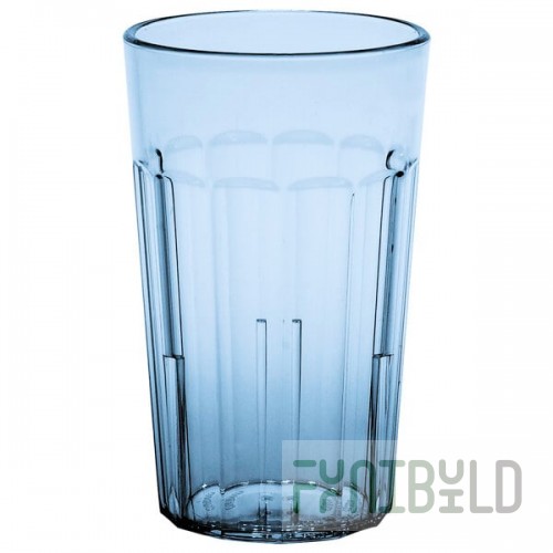 Cambro NT10401 Newport 10 oz. Slate Blue Customizable SAN Plastic Tumbler - 36/Case