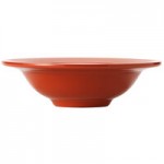 Libbey Cantina 21 oz. Cayenne Uncarved Melamine Pasta Bowl - 12/Case Libbey Cantina 21 oz. Cayenne Uncarved Melamine Pasta Bowl - 12/Case