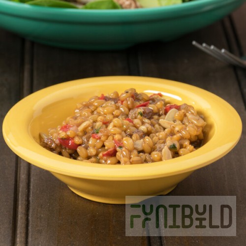 GET B-454-TY Diamond Mardi Gras 4.5 oz. Tropical Yellow Melamine Bowl - 48/Case