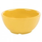GET B-454-TY Diamond Mardi Gras 4.5 oz. Tropical Yellow Melamine Bowl - 48/Case