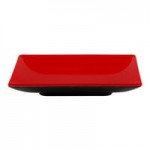 Elite Global Solutions JW92T 1.38 Qt. Karma Black and Red Round Two-Tone Melamine Bowl - 6/Case Elite Global Solutions JW92T 1.38 Qt. Karma Black and Red Round Two-Tone Melamine Bowl - 6/Case