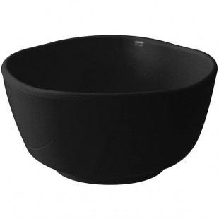 Thunder Group 39050BK Classic Black 16 oz. Round Melamine Bowl - 12/Pack Thunder Group 39050BK Classic Black 16 oz. Round Melamine Bowl - 12/Pack