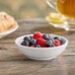 American Metalcraft 3 oz. White Mini Melamine Bowl - 20/Case American Metalcraft 3 oz. White Mini Melamine Bowl - 20/Case
