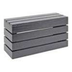 Cal-Mil 1943-11-96 Midnight Rectangle Crate Riser - 20