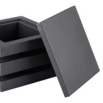 Vollrath V904660 Cubic Black Wooden Display Platter / Lid Vollrath V904660 Cubic Black Wooden Display Platter / Lid