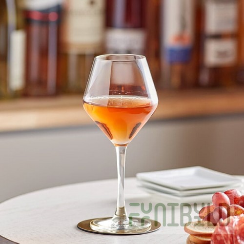 Reserve by Libbey Contour 12.5 oz. Customizable Pour Control 4 oz. Wine Glass - 12/Case