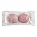 Elk Village Bakery 2-Count Individually Wrapped Vegan Ube Amaretti Cookie 1.34 oz. - 32/Case Elk Village Bakery 2-Count Individually Wrapped Vegan Ube Amaretti Cookie 1.34 oz. - 32/Case