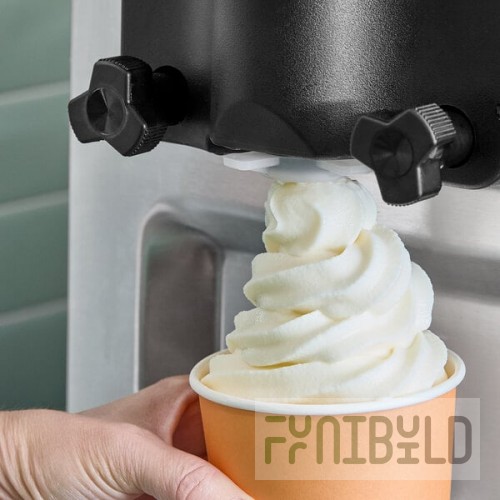 Frostline Vanilla Soft Serve Ice Cream Mix 6 lb. - 6/Case