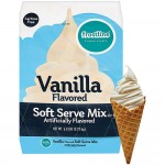 Frostline Vanilla Soft Serve Ice Cream Mix 6 lb. - 6/Case Frostline Vanilla Soft Serve Ice Cream Mix 6 lb. - 6/Case