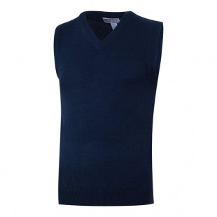 National Patrol by Henry Segal Men's Customizable Navy Sweater Vest - 2X