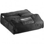 CaterGator Dash Insulated Pizza Delivery Bag Black Soft-Sided Heavy-Duty Nylon 20 1/2