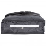 CaterGator Dash Insulated Pizza Delivery Bag Black Soft-Sided Heavy-Duty Nylon 20 1/2