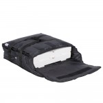 CaterGator Dash Insulated Pizza Delivery Bag Black Soft-Sided Heavy-Duty Nylon 20 1/2