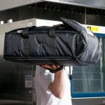CaterGator Dash Insulated Pizza Delivery Bag Black Soft-Sided Heavy-Duty Nylon 20 1/2