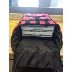 CaterGator Dash Insulated Pizza Delivery Bag Black Soft-Sided Heavy-Duty Nylon 20 1/2
