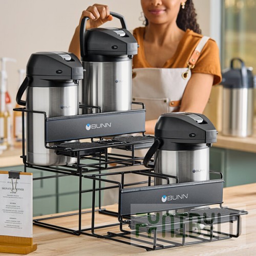 Bunn 35728.0003 UNIV-4 APR Two Tier Four Pot Universal Airpot Rack