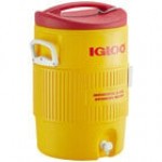 Igloo 5 Gallon Green Turf Series Insulated Beverage Dispenser / Portable Water Cooler 42051