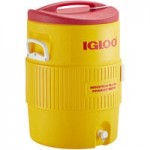 Igloo 5 Gallon Green Turf Series Insulated Beverage Dispenser / Portable Water Cooler 42051