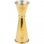 Barfly® M37005GD 1 oz. & 2 oz. Gold-Plated Japanese Style Jigger Barfly® M37005GD 1 oz. & 2 oz. Gold-Plated Japanese Style Jigger