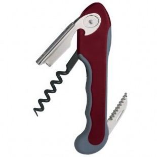 Franmara 3150-03 Crescendo Customizable Waiter's Corkscrew with Burgundy Handle