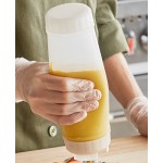 San Jamar EZ-KLEEN® 20 oz. Sauce Bottle with Medium Valve 857320M San Jamar EZ-KLEEN® 20 oz. Sauce Bottle with Medium Valve 857320M