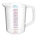 Rubbermaid® FG321700CLR Bouncer 2 Qt. Clear Polycarbonate Plastic Measuring Cup Rubbermaid® FG321700CLR Bouncer 2 Qt. Clear Polycarbonate Plastic Measuring Cup