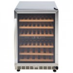 Eurodib USF168S Single Section 168-Bottle Single Temperature Full Glass Door Wine Refrigerator Eurodib USF168S Single Section 168-Bottle Single Temperature Full Glass Door Wine Refrigerator