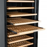 Eurodib USF168S Single Section 168-Bottle Single Temperature Full Glass Door Wine Refrigerator Eurodib USF168S Single Section 168-Bottle Single Temperature Full Glass Door Wine Refrigerator