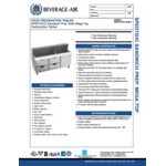 Beverage-Air SPED72HC-30M-4-STL 72 Beverage-Air SPED72HC-30M-4-STL 72