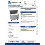 Beverage-Air SPE36HC-15M-23 Elite Series 36