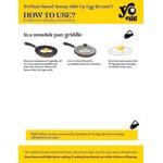 Yo Egg Plant-Based Sunny Side Up Egg 1.97 oz. - 48/Case Yo Egg Plant-Based Sunny Side Up Egg 1.97 oz. - 48/Case