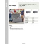 CaterGator CG170PG Gray 170 Qt. Rotomolded Outdoor Cooler / Ice Chest CaterGator CG170PG Gray 170 Qt. Rotomolded Outdoor Cooler / Ice Chest